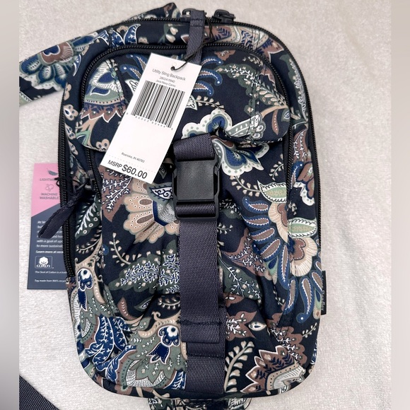 Vera Bradley Utility Sling Backpack NWT - Picture 5 of 11
